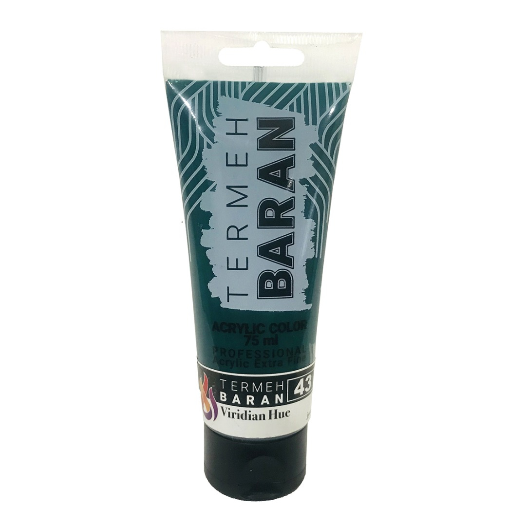 رنگ اکریلیک ترمه باران مدل gr کد 43 حجم 75 میلی لیتر