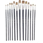 ست قلمو سرتخت طبیعی آلما 13 عددی سری 658